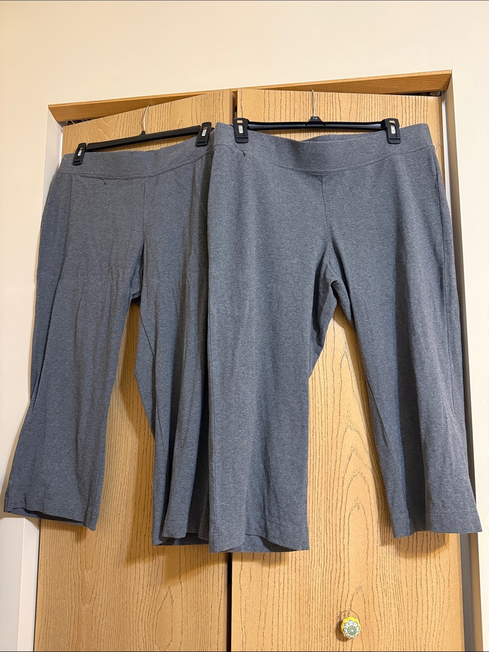 Lands End pair of 2 Gray Sweatpants